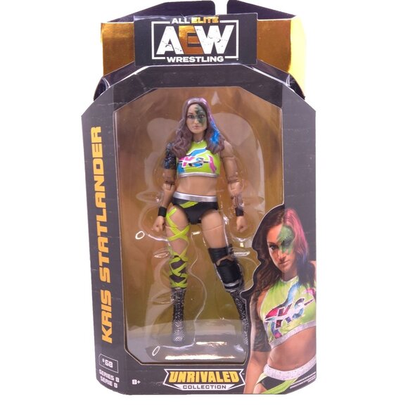 AEW Wrestling Unrivaled Collection Series 8 Kris Statlander 6" Action Figure New - Picture 1 of 7